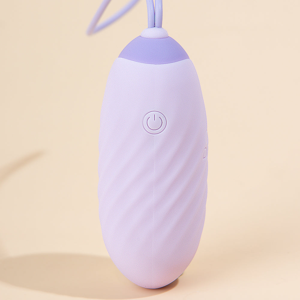 Cocotte oeuf vibrant télécommandé - Lilas