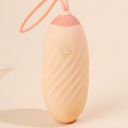 Cocotte oeuf vibrant télécommandé - Pêche