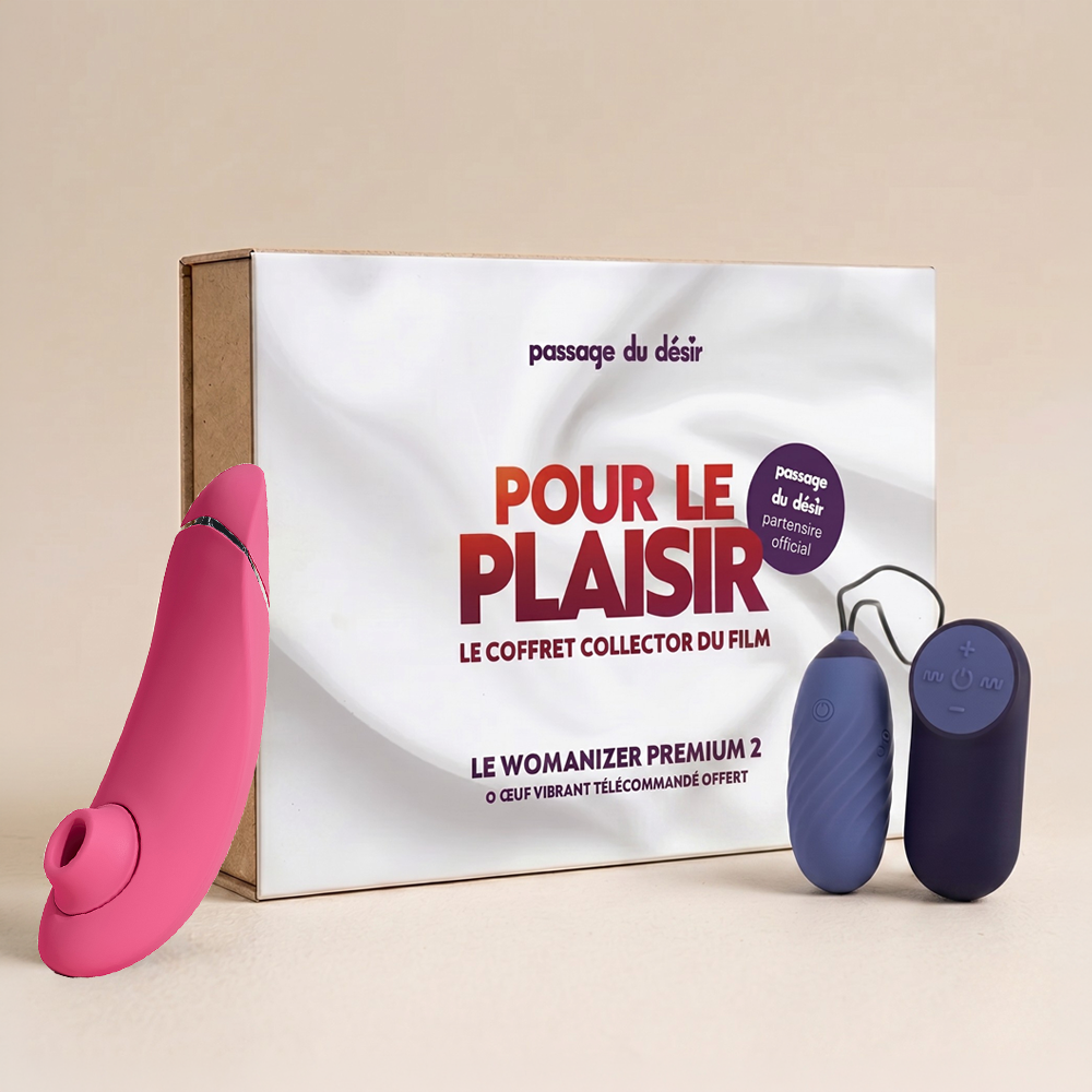 Offizielles Womanizer-Geschenkset des Films Pour le plaisir - Rosa
