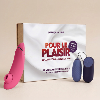 Offizielles Womanizer-Geschenkset des Films Pour le plaisir - Rosa