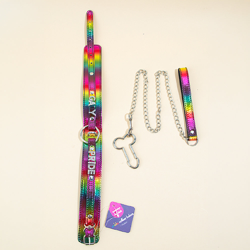 Halsband und Leine Pride