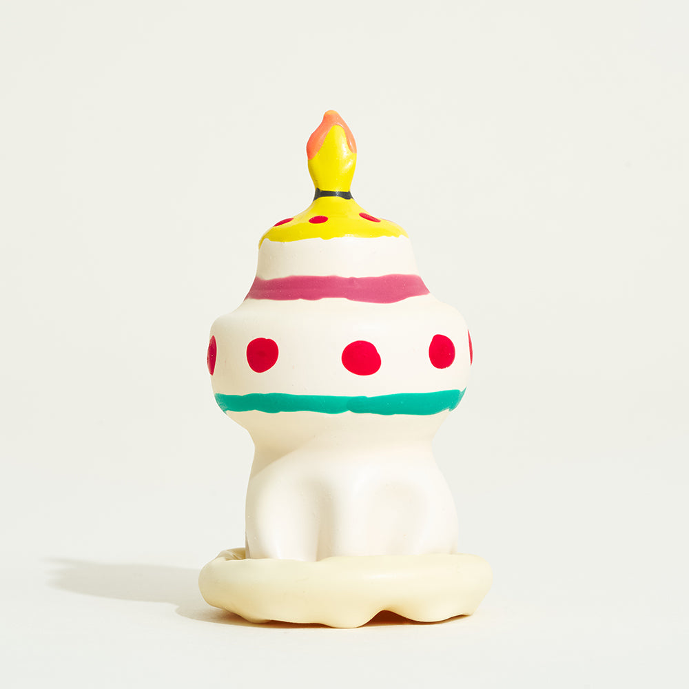 Préservatif fantaisie de Noël ou anniversaire - Gâteau