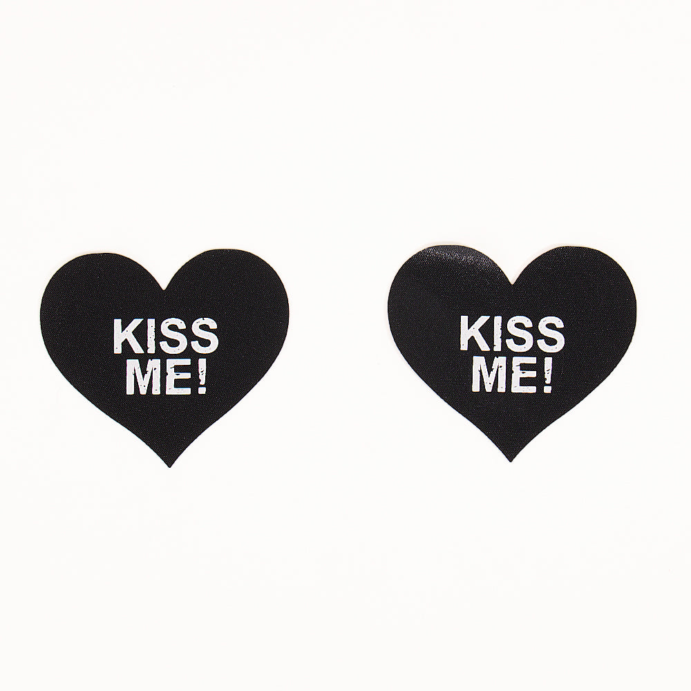 Cache-tétons Passage du Désir - Coeurs Kiss me