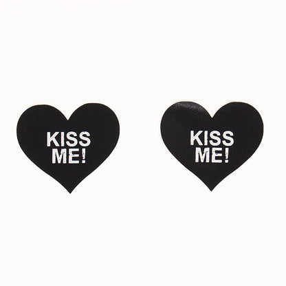 Cache-tétons Passage du Désir - Coeurs Kiss me