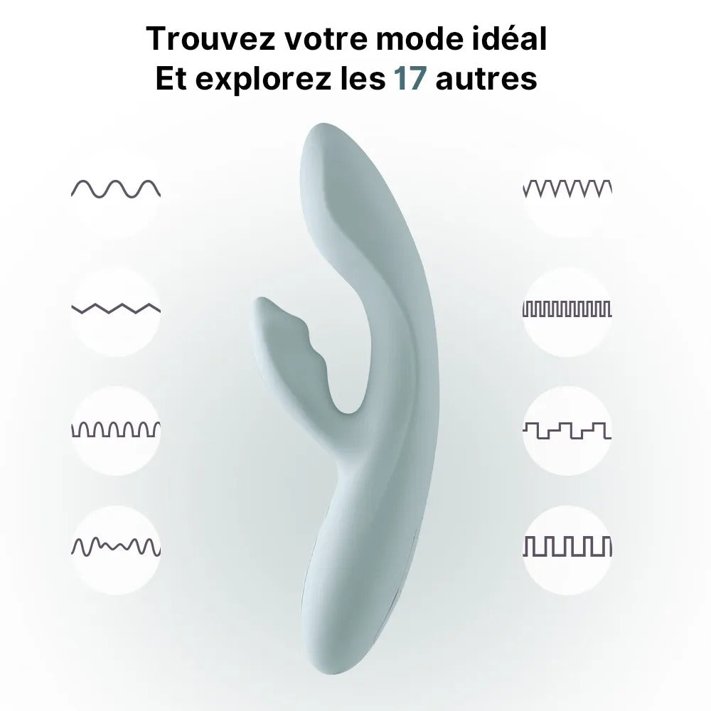 Connected and heated chika rabbit Svakom