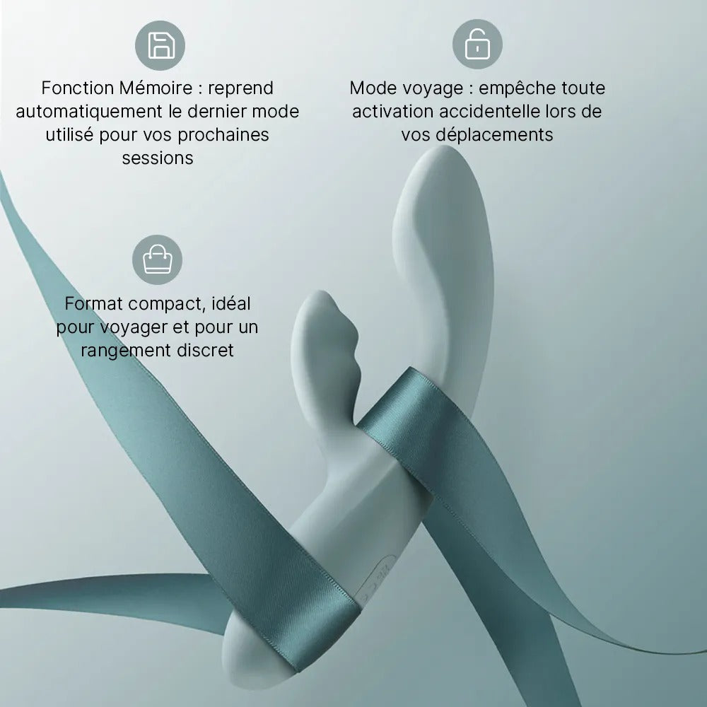 Connected and heated chika rabbit Svakom