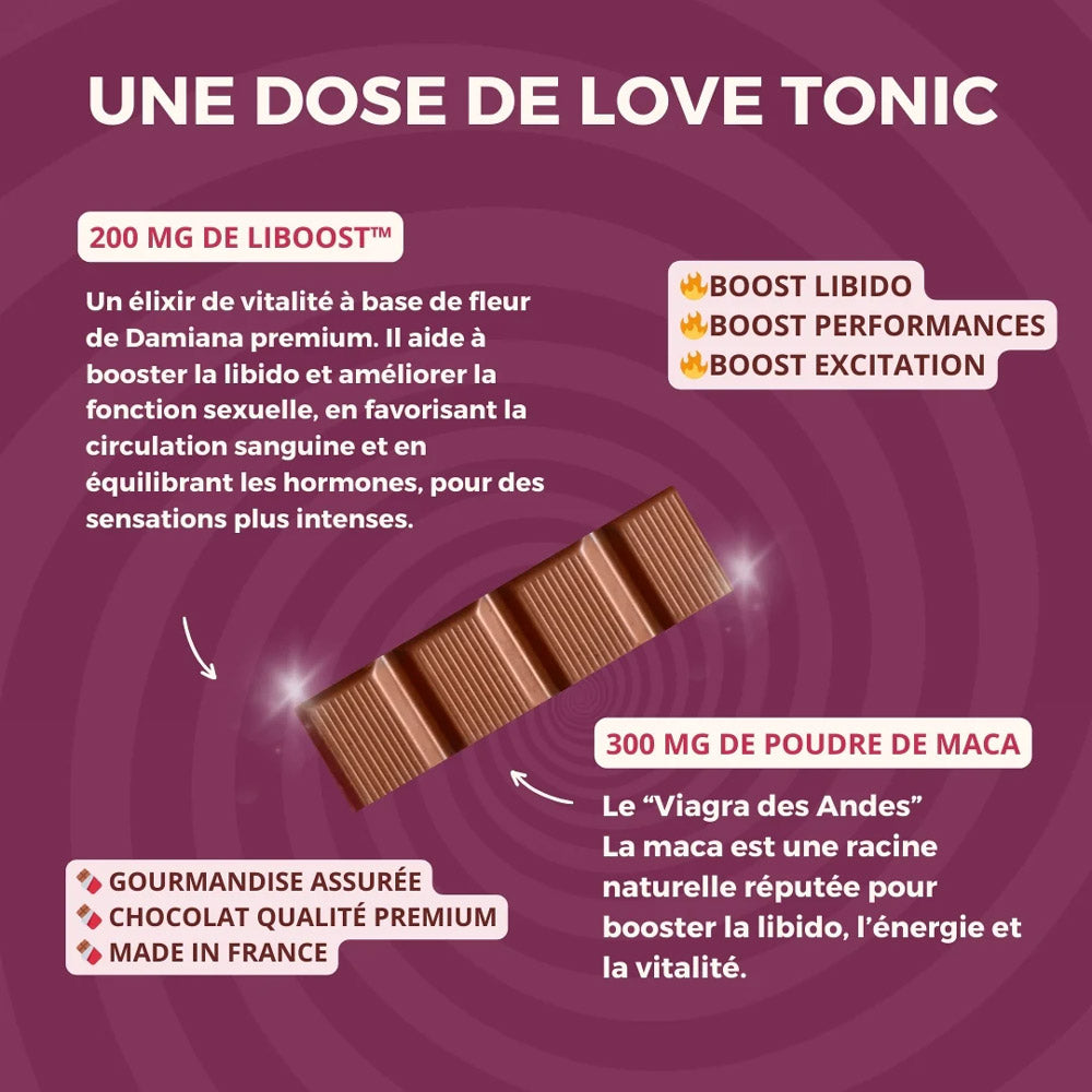 Delikao aphrodisiac Black chocolate