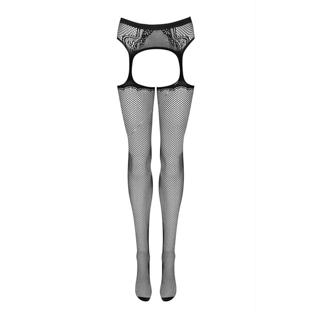 Collants ouverts porte-jarretelles S232 Obsessive
