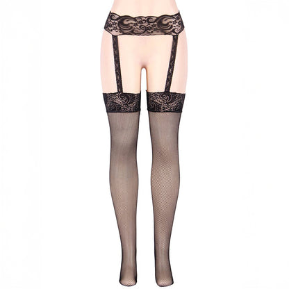 Aria OhYeah fishnet suspender tights 