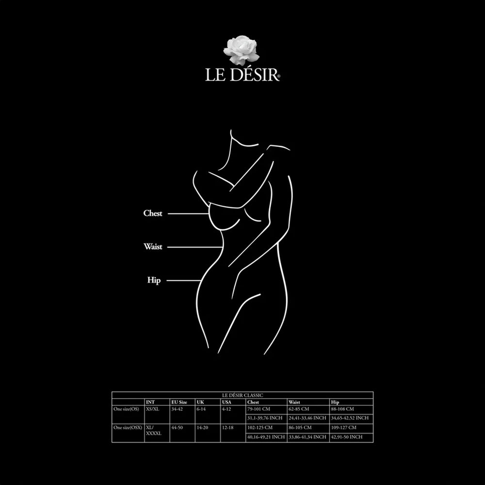 Combinaison ouverte Fishnet and Lace