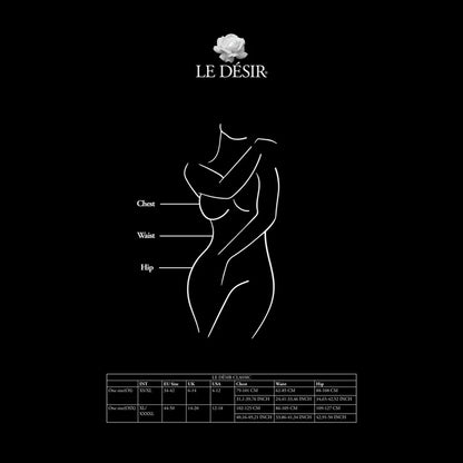 Combinaison ouverte Fishnet and Lace