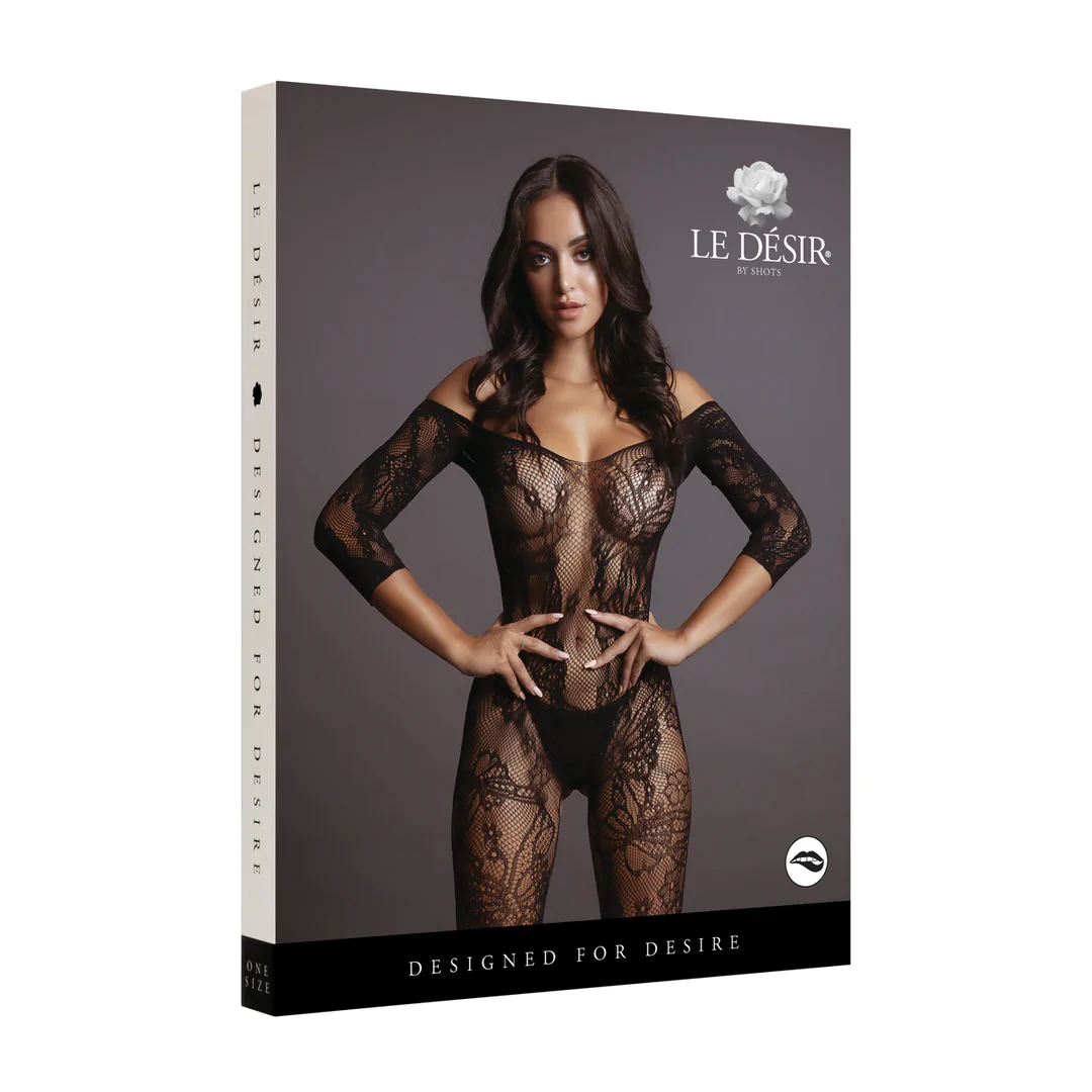 Jumpsuit Spitze Langarm