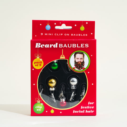 Weihnachtsdeko für den Bart