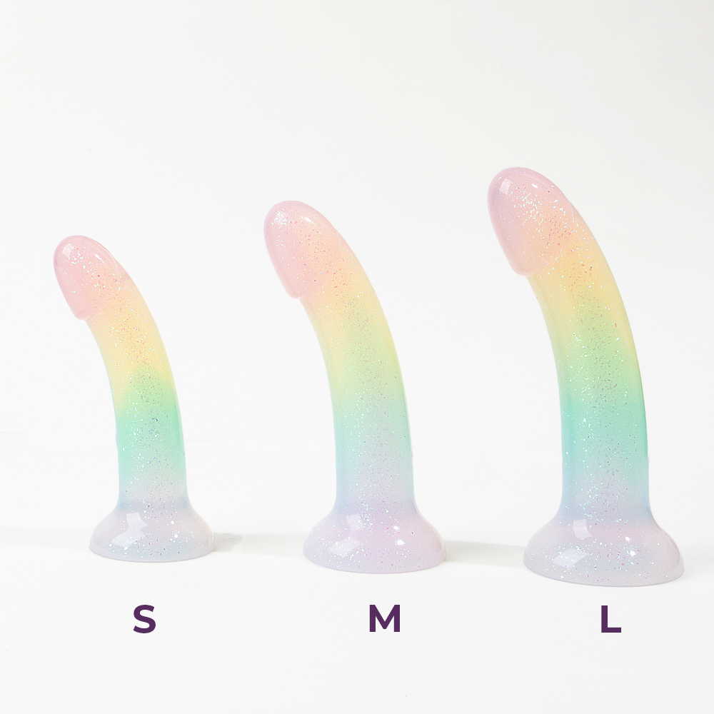 Brooklyn Universal Harness x Funky Dildo Pack - Rainbow