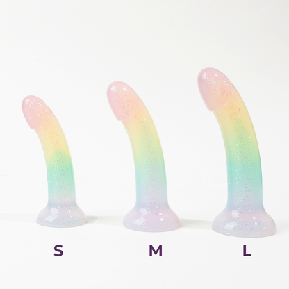 Brooklyn Universal Harness x Funky Dildo Pack - Rainbow