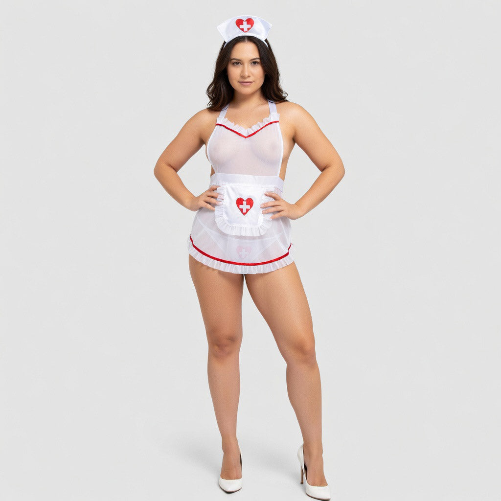 Déguisement coquin d'infirmière Sunspice - Déguisement coquin d'infirmière Sunspice