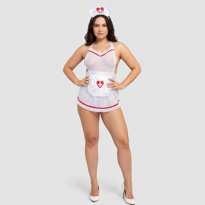 Déguisement coquin d'infirmière Sunspice - Déguisement coquin d'infirmière Sunspice