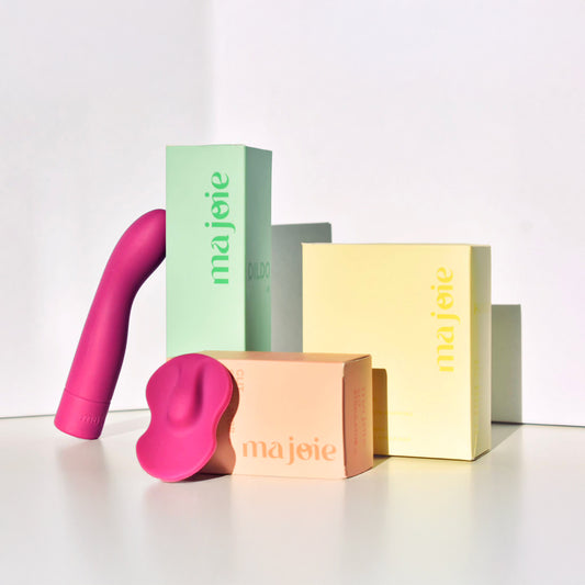 Magnetisch Harnas + Dildo G-Zone of Clit Stimulator Ma Joie