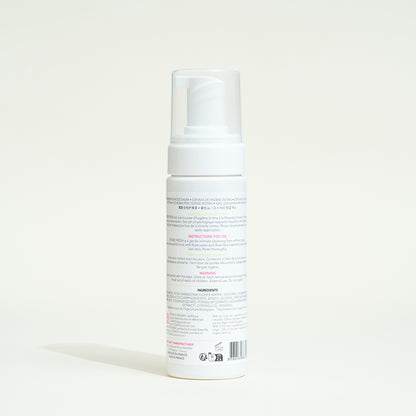 Pink organic cleansing foam & aloe vera