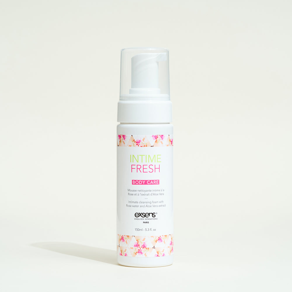 Pink organic cleansing foam & aloe vera