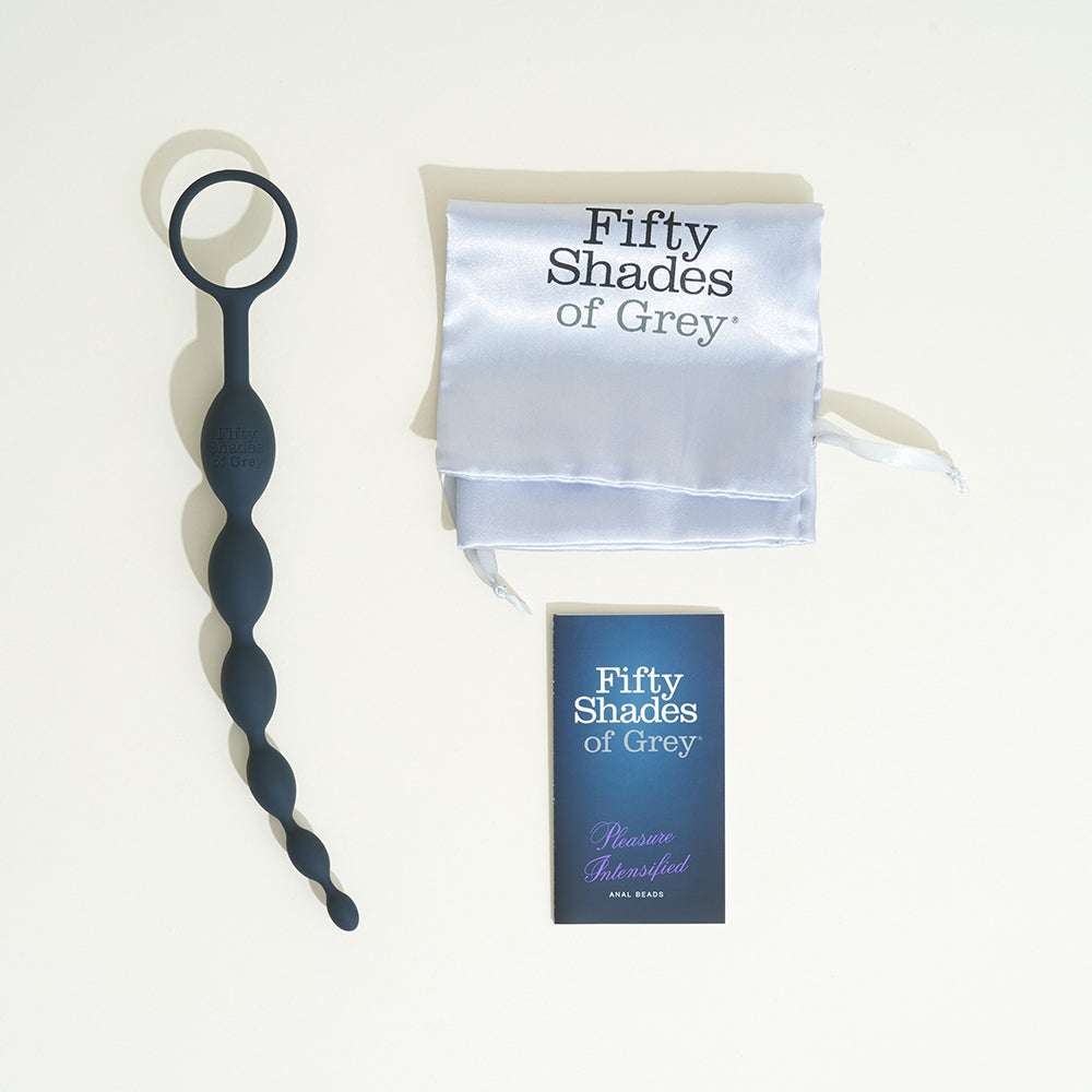 Anal pearls 50 shades of Gray