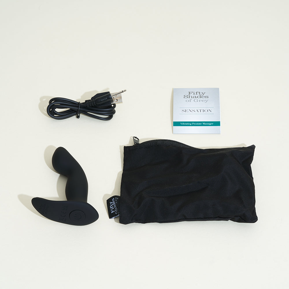 Vibrating prostatic stimulator 50 shades of Gray