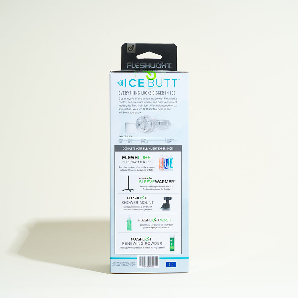Masturbateur sensation anale Fleshlight Ice Butt