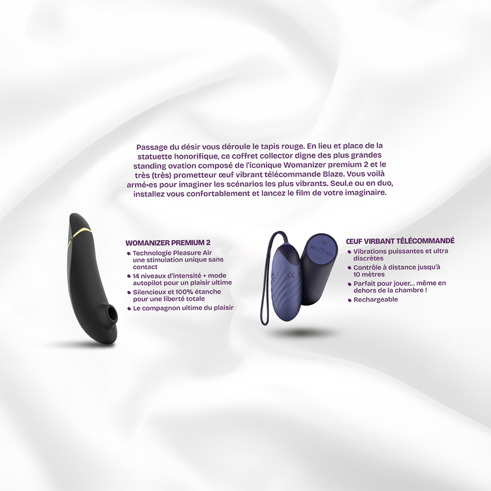 Coffret Officiel Womanizer du Film Pour le plaisir