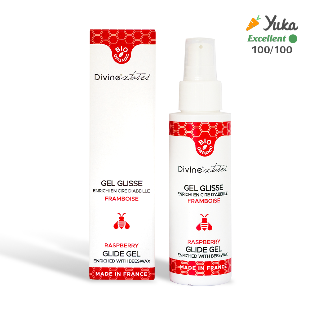 Gel glisse framboise Divinextases