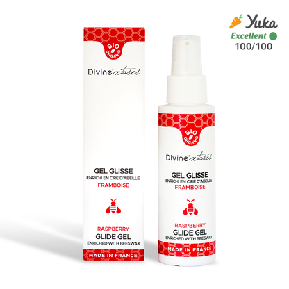 Gel glisse framboise Divinextases