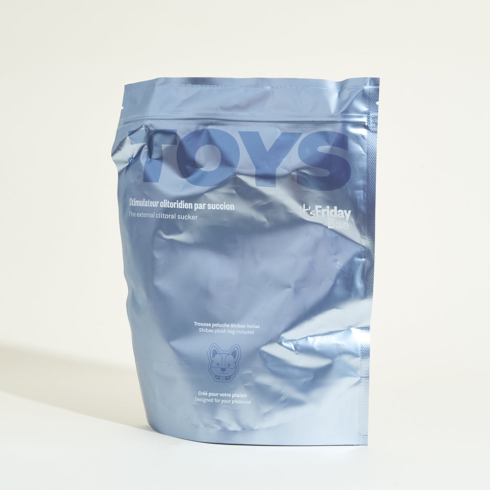 Stimulateur clitoridien & trousse-doudou Friday Bae