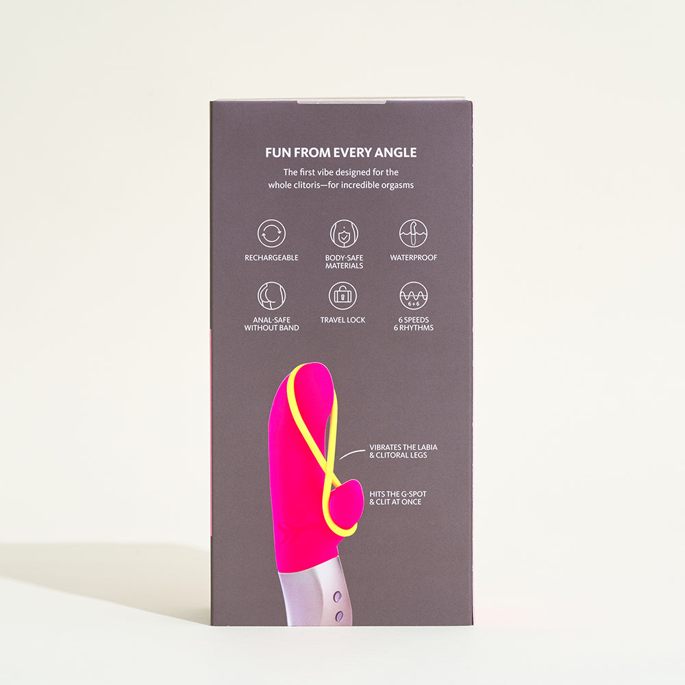 Vibro avec élastique stimulant Amorino - Rose