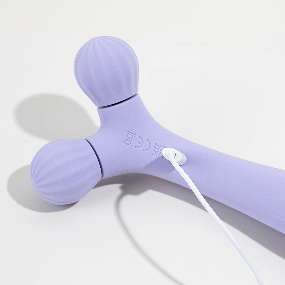 2-in-1 massaging vibrator Gaïa Love&Care 