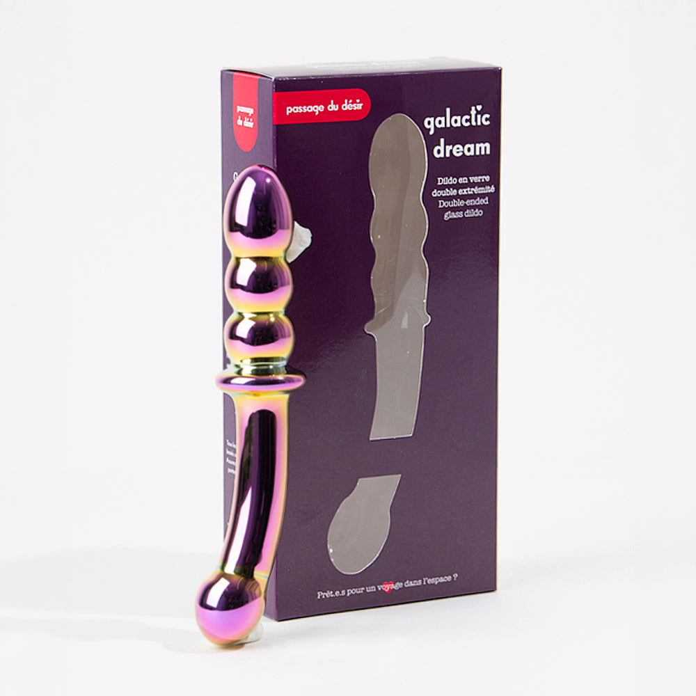 Glass dildo Galactic Dream Passage du Désir 