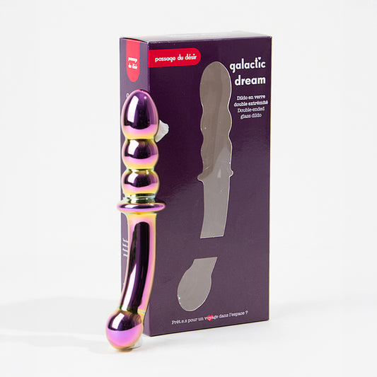 Dildo en verre Galactic Dream Passage du Désir