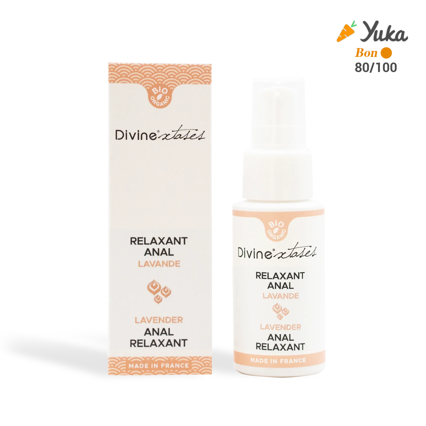 Relaxing gel anal lavender