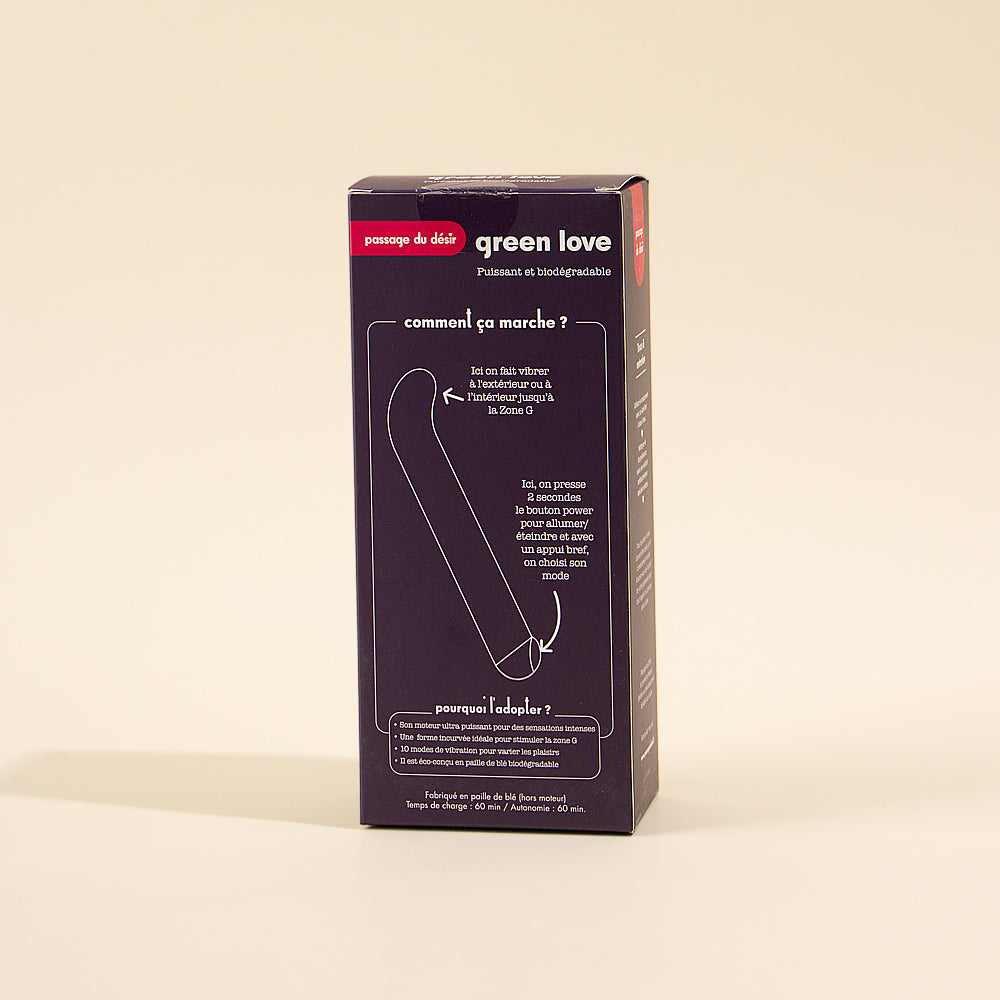 Green Love powerful and biodegradable vibro
