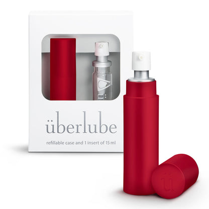 Überlube lubricant 15 ml with case - Red
