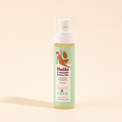 Massageolie zoete amandel Bio Love&Care