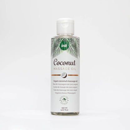 Vegan coconut massage oil