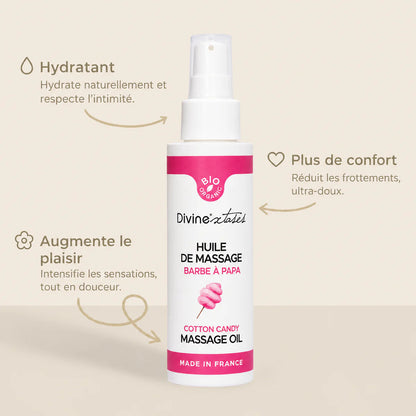 Indulgent Candy Floss Massage Oil
