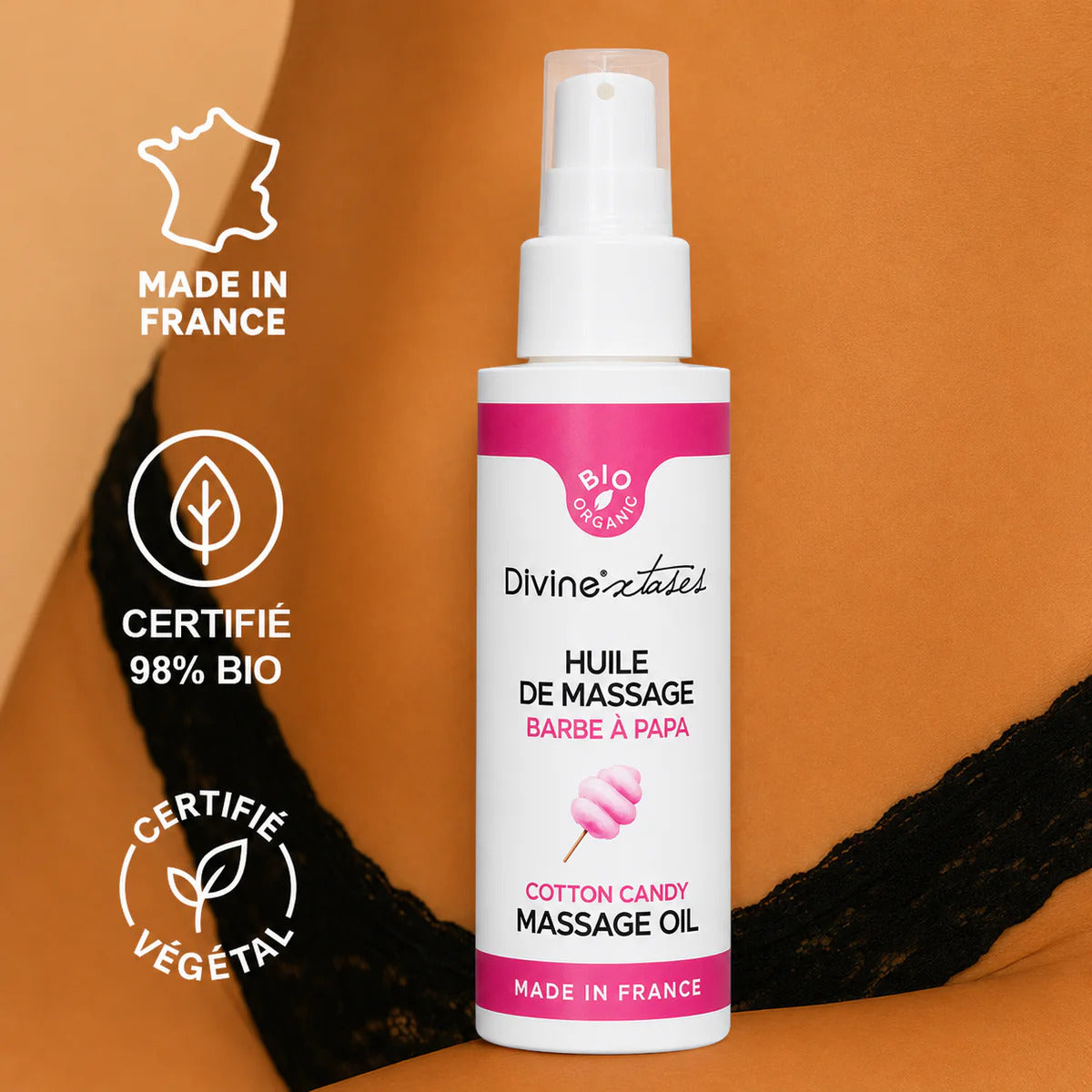 Indulgent Candy Floss Massage Oil