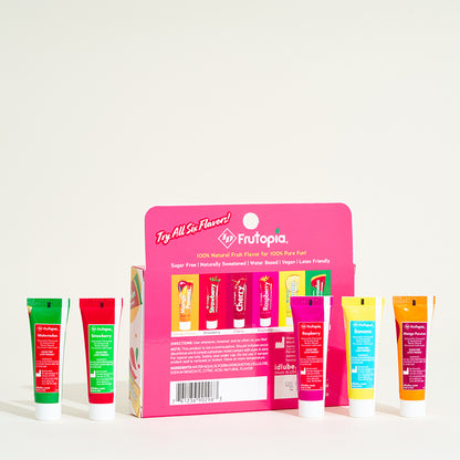 Pack 5 lubrifiants comestibles ID Frutopia