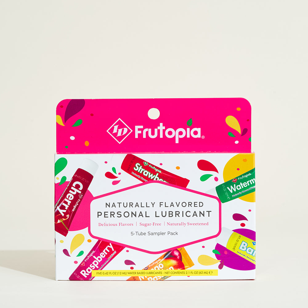 Pack 5 lubrifiants comestibles ID Frutopia