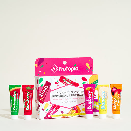 Pakket 5 eetbare glijmiddelen ID Frutopia