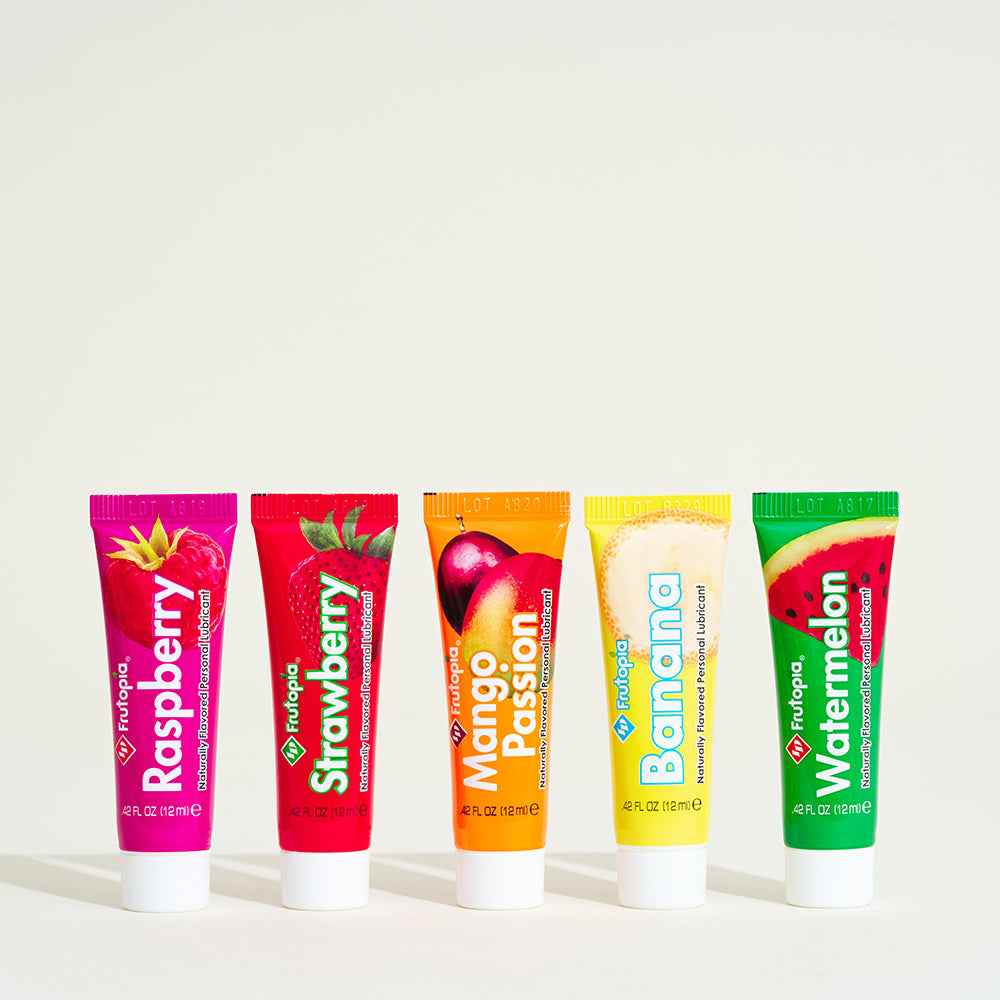 Pack 5 lubrifiants comestibles ID Frutopia