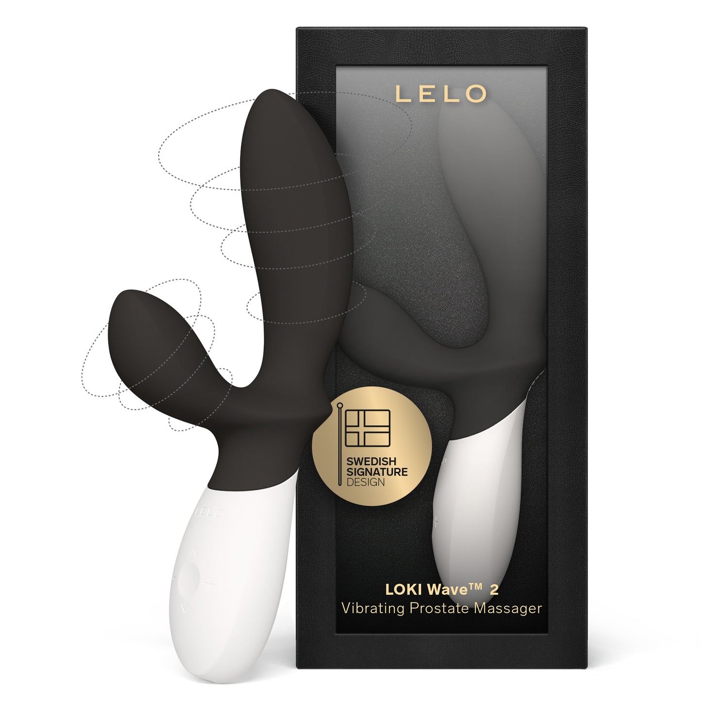 Masseur prostatique Loki Wave 2 de Lelo - Noir
