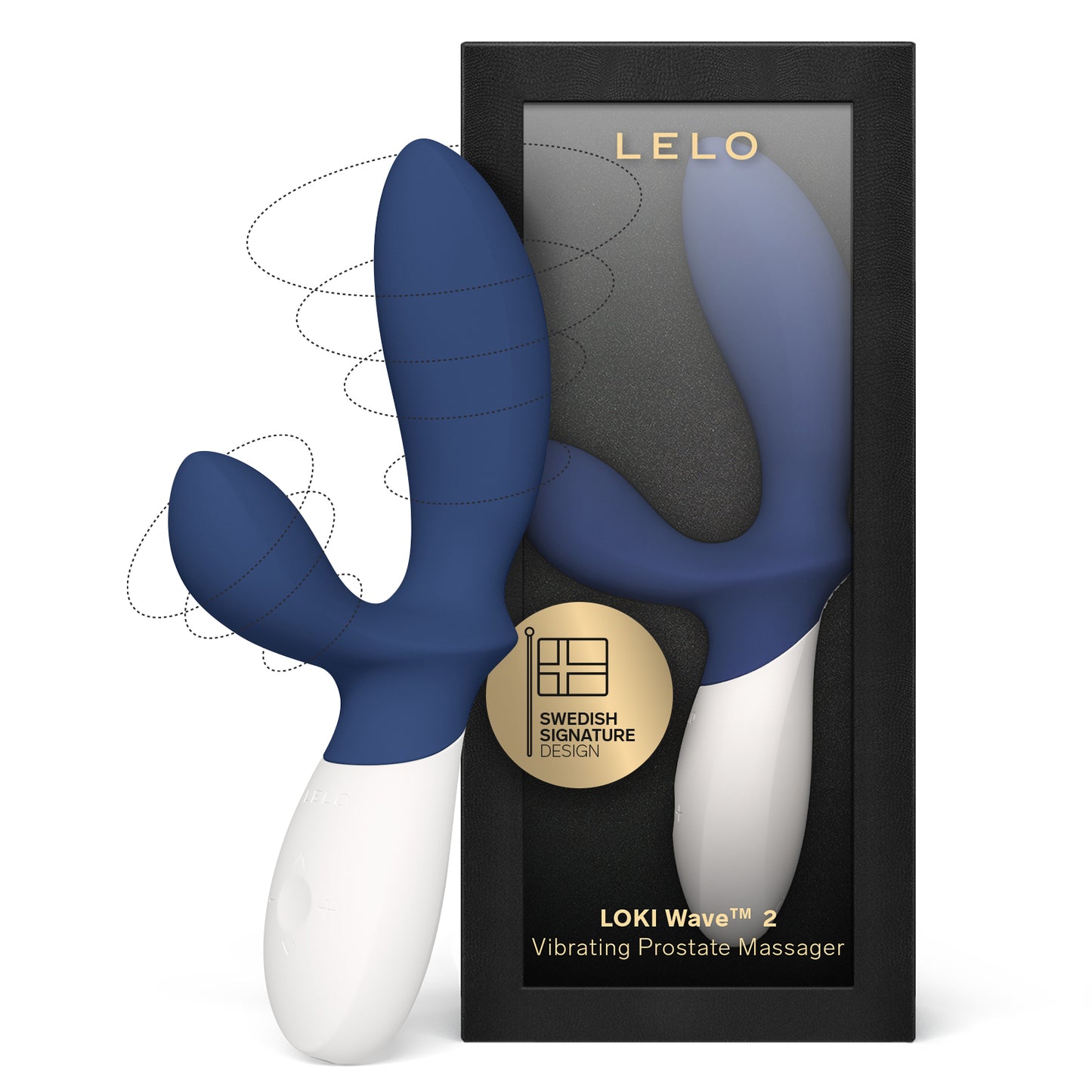 Masseur prostatique Loki Wave 2 de Lelo - Bleu
