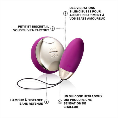L'oeuf vibreur Lyla 2 de Lelo - Violet