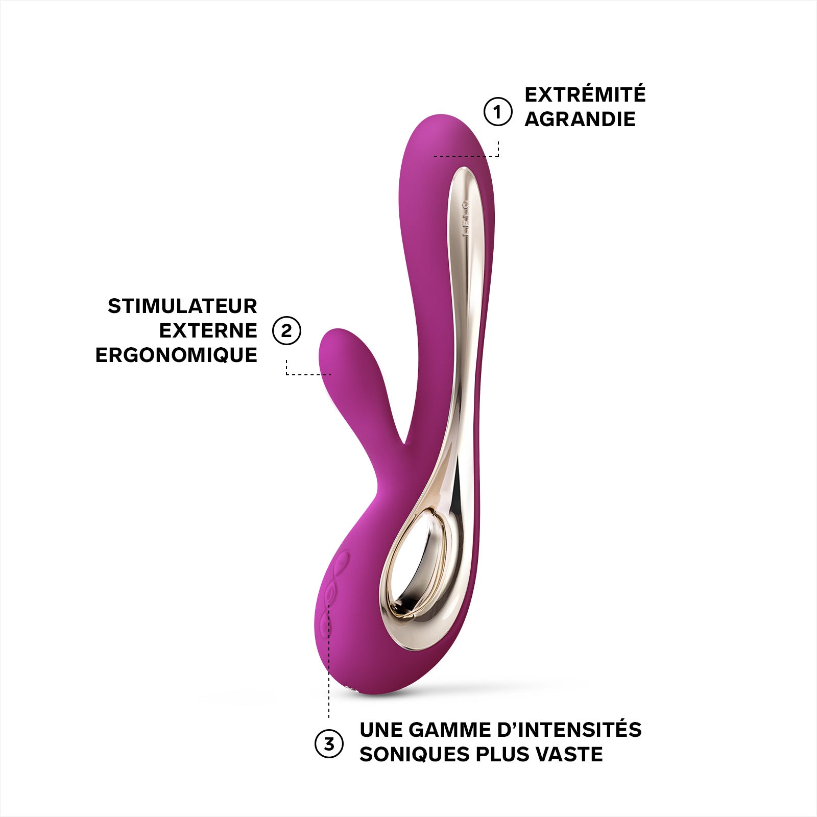 Rabbit Soraya 2 of Lelo - Purple